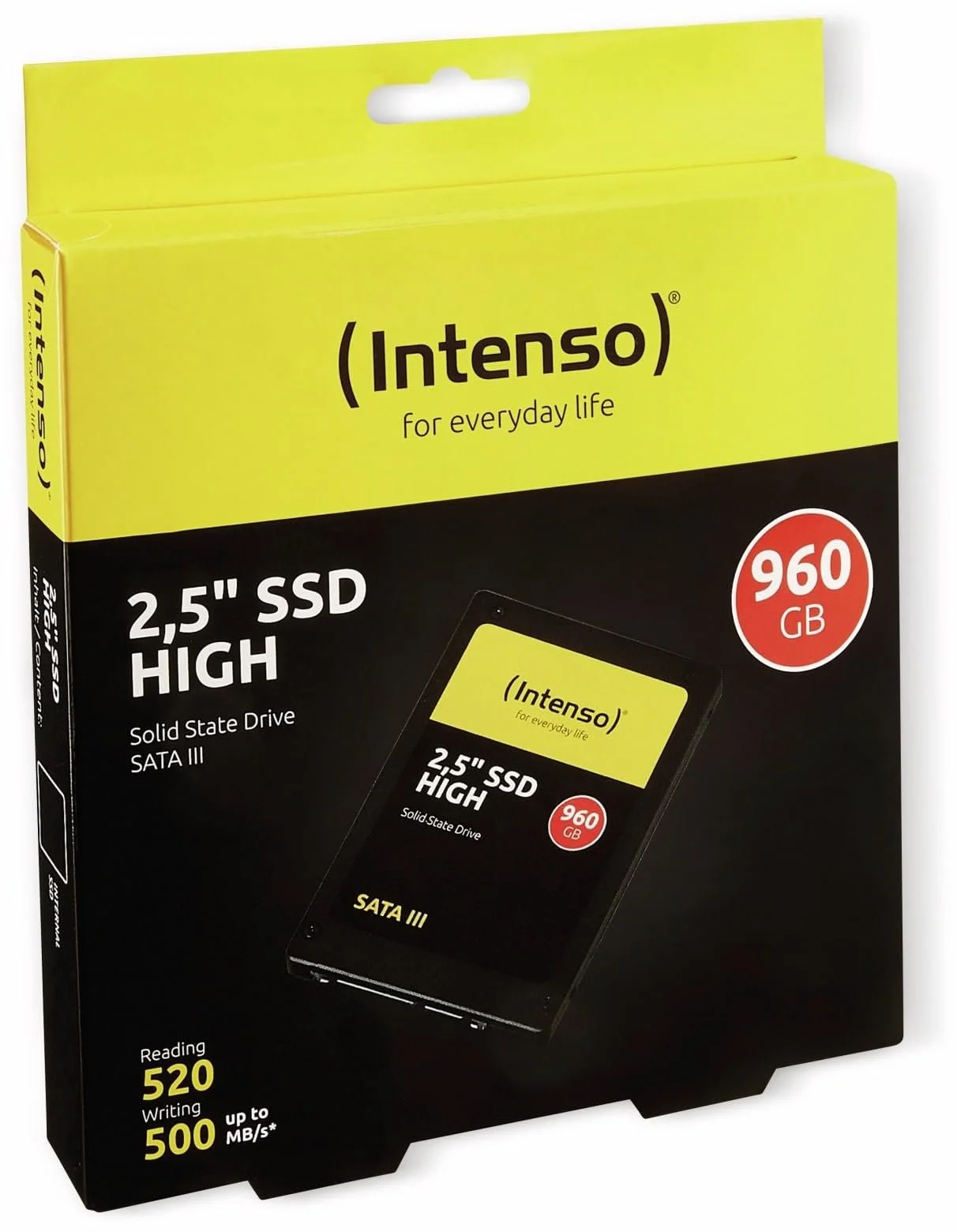 SSD-накопичувач Intenso High Performance Внутрішній 960 ГБ, фото №2