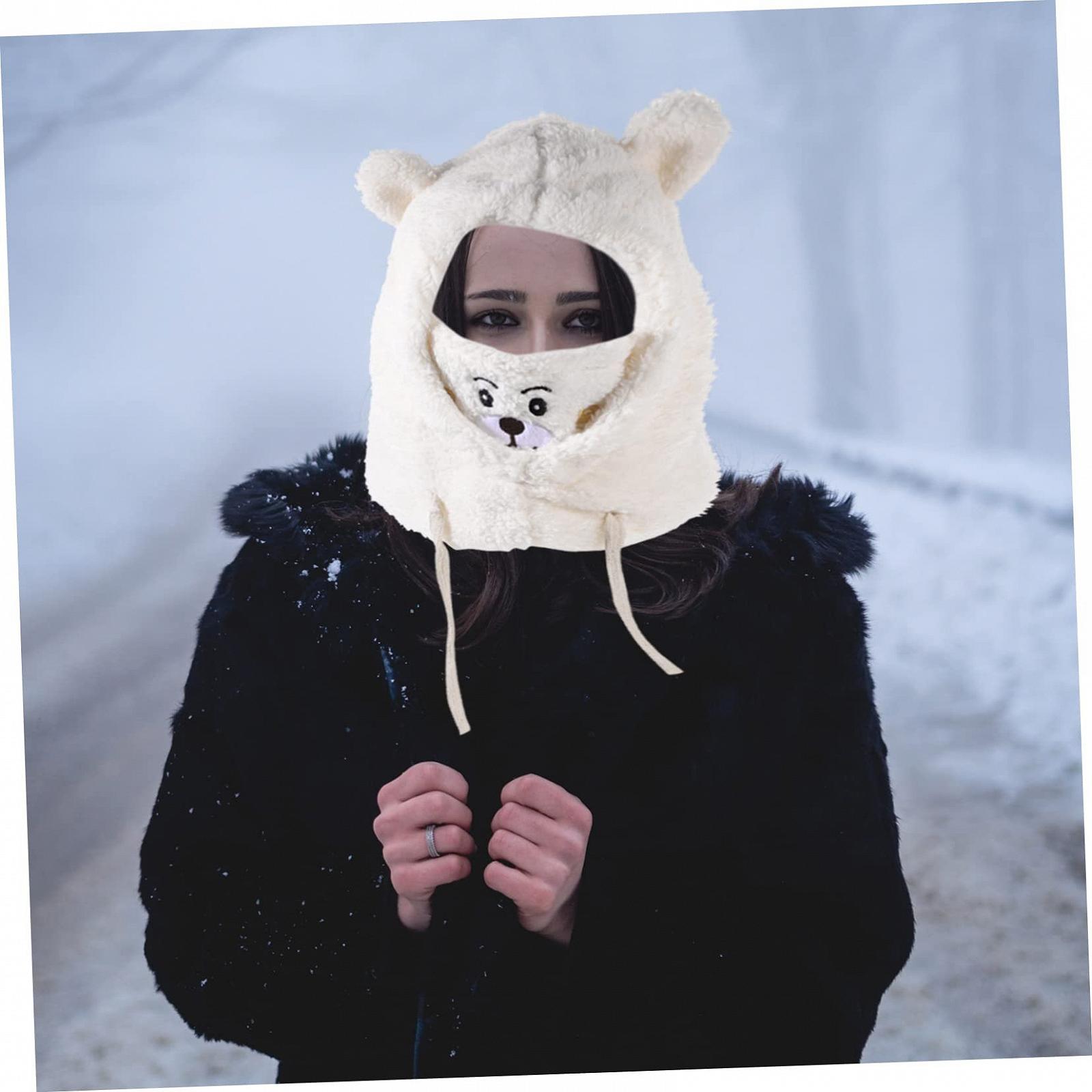 Плюшевая шапка LIFKOME, фото №6