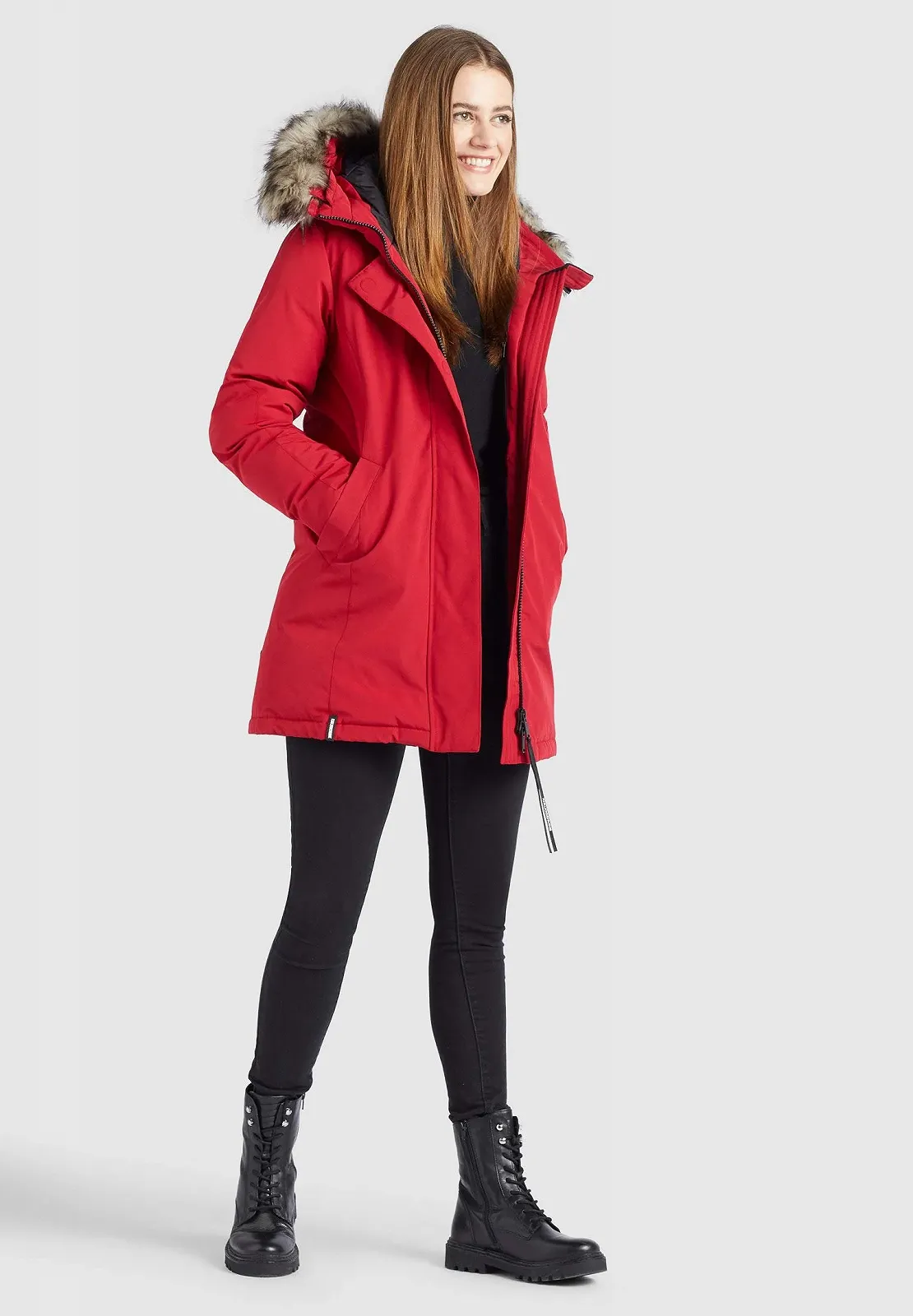 Парка Khujo Malousa Женская Однотонная, фото №6 Парка Khujo Malousa Женская Однотонная, фото №6