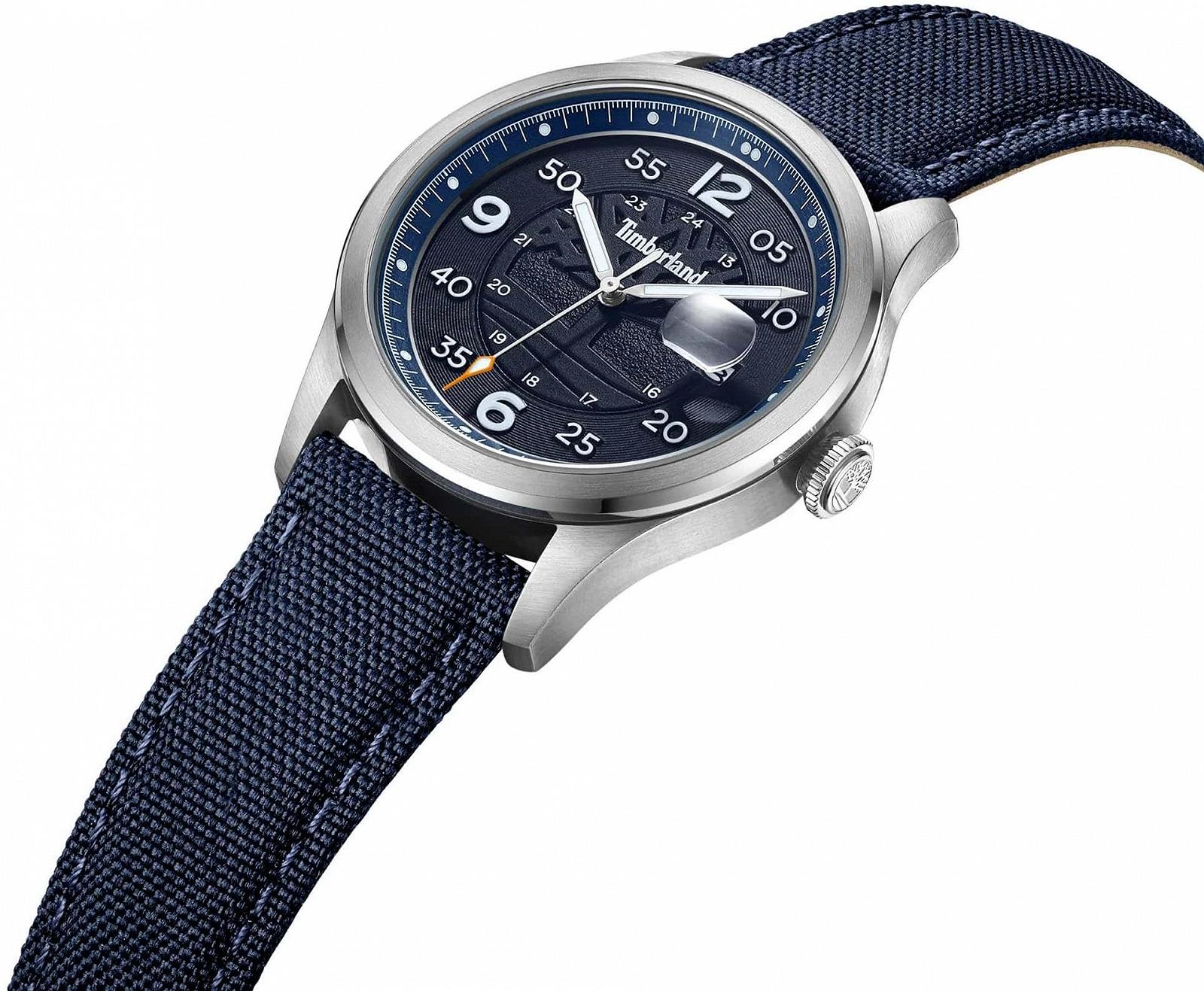 Годинник Timberland Quartz TDWGN2237505 Шкіряний Ремінець Чоловічий Синій, фото №2 Годинник Timberland Quartz TDWGN2237505 Шкіряний Ремінець Чоловічий Синій, фото №2