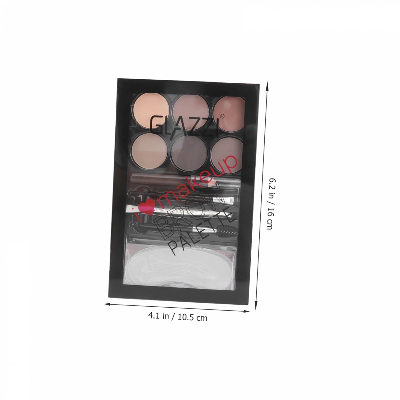 Набір Beavorty 2 Сета Пудра для брів пензлик для брів Жіночий Подарунок для макіяжу, фото №4