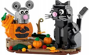 Детский конструктор LEGO Seasonal Хэллоуин: Кошка и Мышка 40570 synthetic.ua - Фото 1