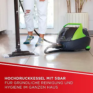 Пароочисник-пилосос Polti Vaporetto Turbo Flexi PRO95 1100 Вт Зелений ціна на synthetic.ua - Фото 1 Пароочисник-пилосос Polti Vaporetto Turbo Flexi PRO95 1100 Вт Зелений synthetic.ua - Фото 1