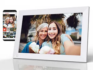 Цифровая фоторамка Cytem 10.1 дюйма WLAN Frameo 32 ГБ IPS 1280 x 800 Белая - Фото 1