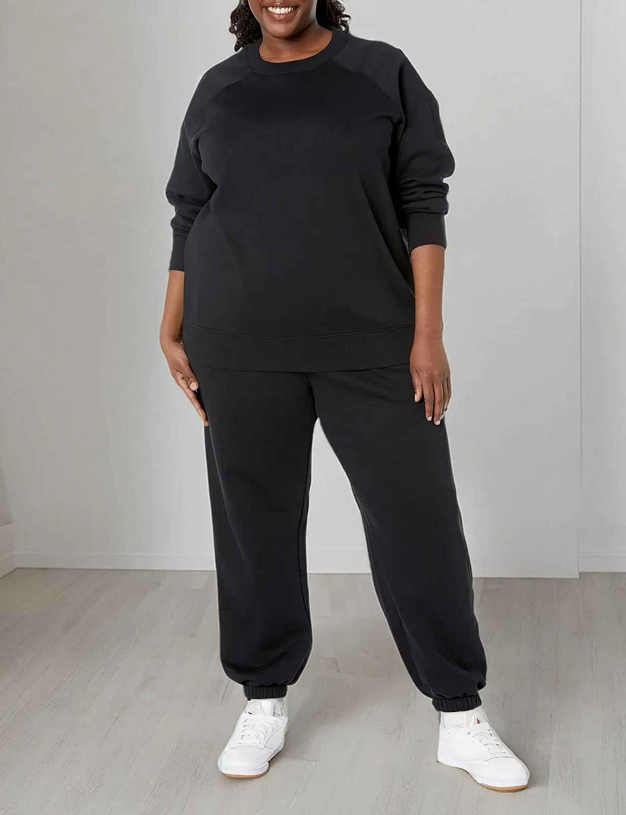 Жіночий світшот Amazon Essentials з довгими рукавами, круглим вирізом і вільним кроєм, фото №8 Жіночий світшот Amazon Essentials з довгими рукавами, круглим вирізом і вільним кроєм, фото №8