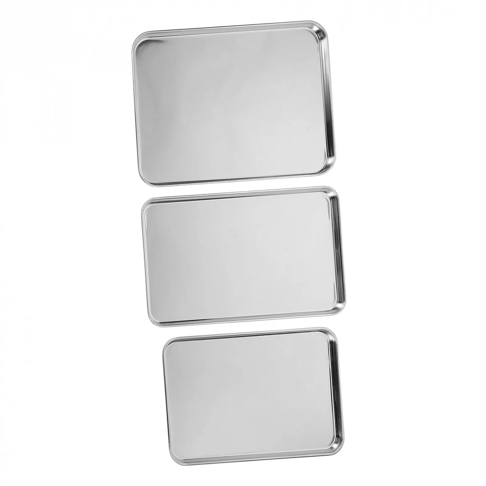 Набор форм для запекания IMIKEYA 3 шт прямоугольные для десертов и лазаньи, фото №1