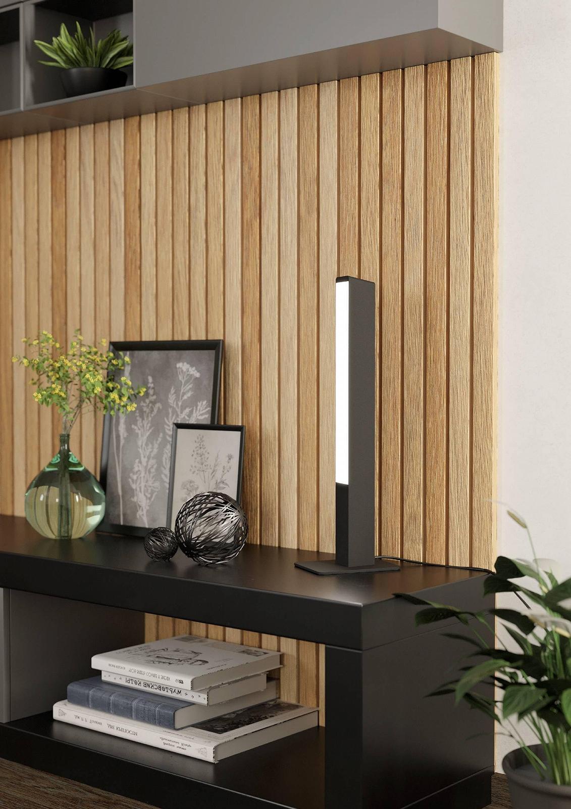 Настільна лампа EGLO connect.z Simolaris-Z Smart Home LED ZigBee RGB Димована Чорна, фото №4