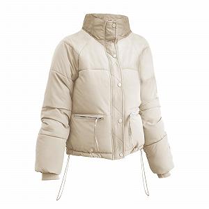 Жіноча зимова куртка QUINTRA з довгими рукавами - Фото 1