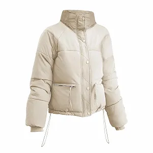 Женская зимняя куртка QUINTRA с длинными рукавами - Фото 1