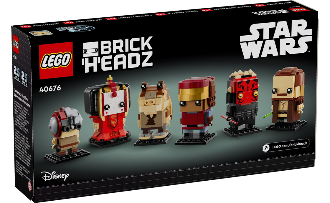 Конструктор Лего LEGO Brick Headz Скрытая угроза (40676), фото №3