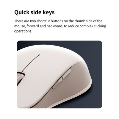 Мышка Xiaomi Dual-mode Wireless Mouse 2 White (BHR8849GL) (1122317), фото №8 Мышка Xiaomi Dual-mode Wireless Mouse 2 White (BHR8849GL) (1122317), фото №8