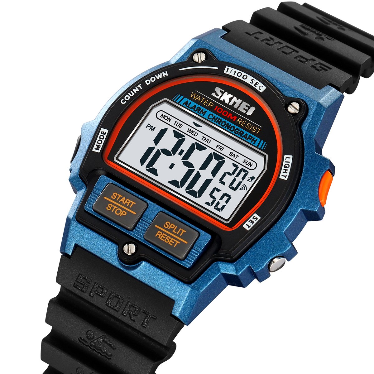 Годинник Skmei 2263 Характеристики Black-Blue, фото №3