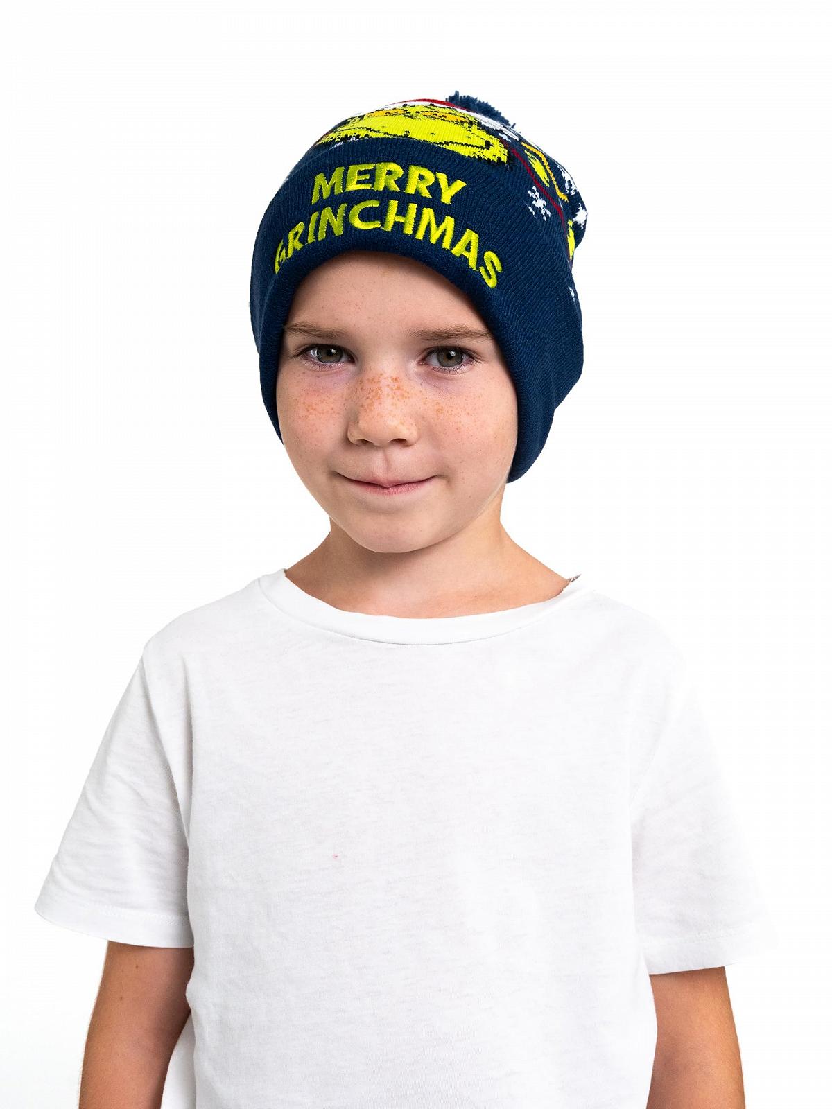 Шапка з помпоном United Labels Grinch Дитяча Зимова, фото №2 Шапка з помпоном United Labels Grinch Дитяча Зимова, фото №2