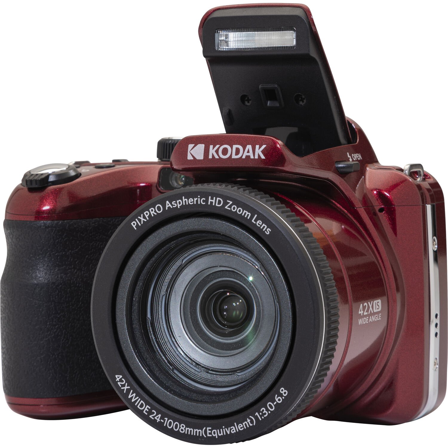 Фотоапарат Kodak Pixpro AZ425 20Мп / CCD / 42Х зум / Червоний, фото №6