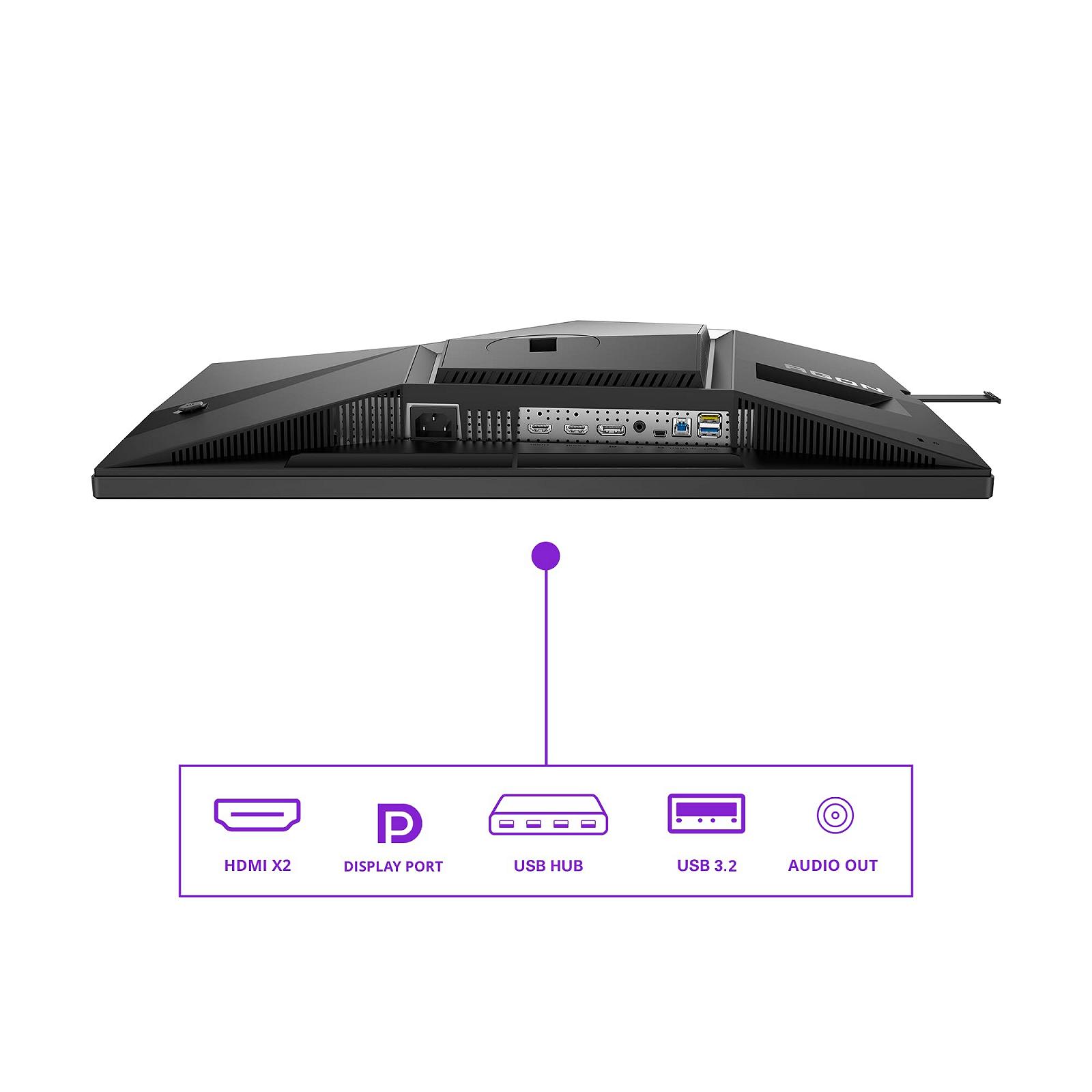 Монітор AOC Agon PRO AG256FS 24.5-дюймовий FHD Gaming 390 Гц 0.5 мс FreeSync Premium HDR400 Чорний/Сірий, фото №5