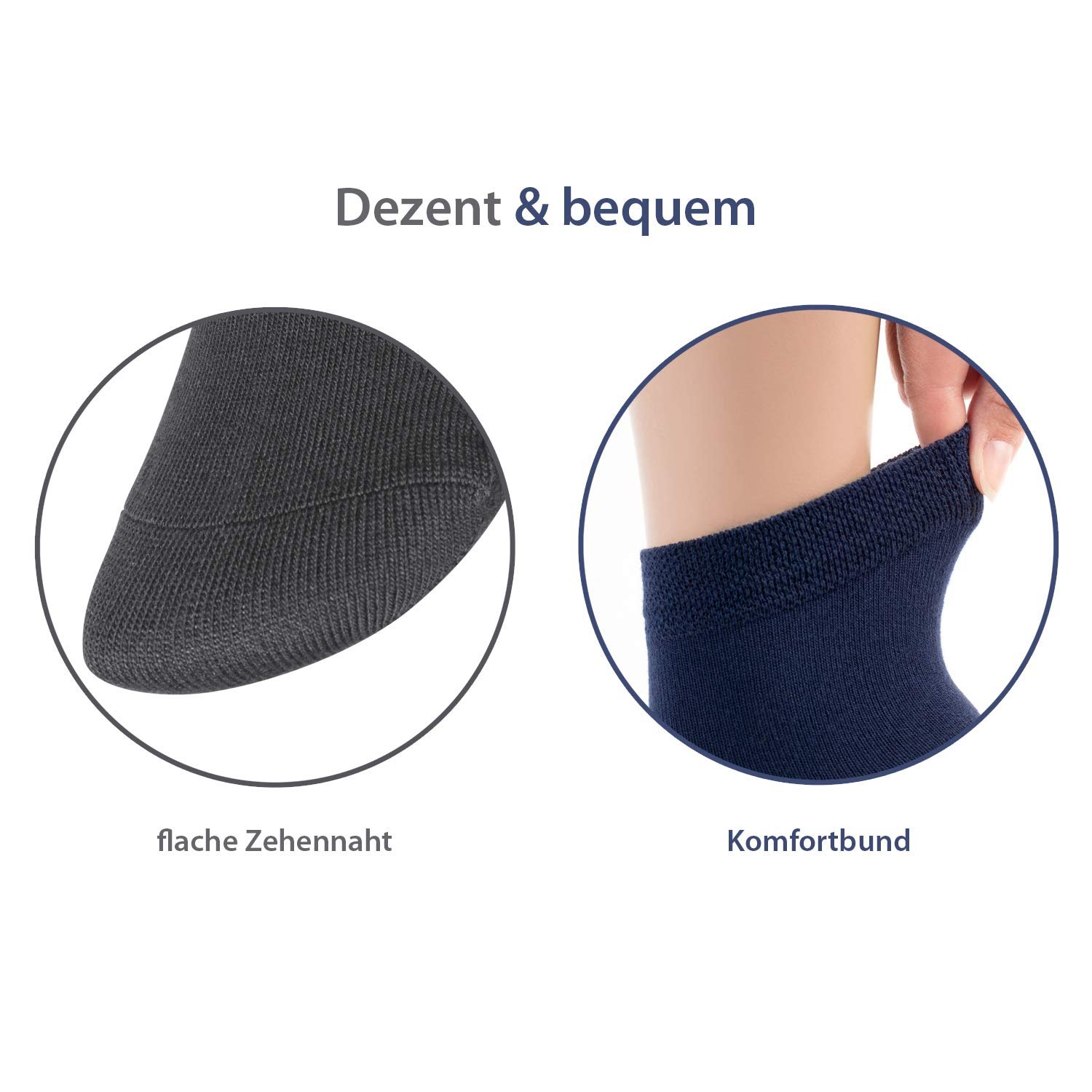 Женские носки Viscose Footstar Short Shaft (6 пар) укороченные ультрамягкие, фото №3