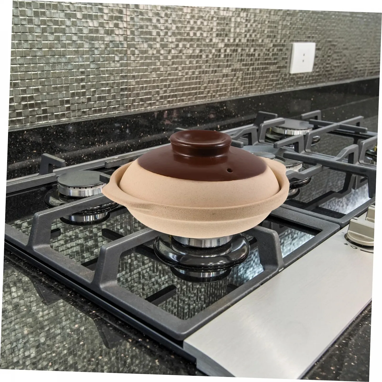 Форма для запекания VALICLUD Керамическая с плоским дном для супа и ребрышек, фото №6