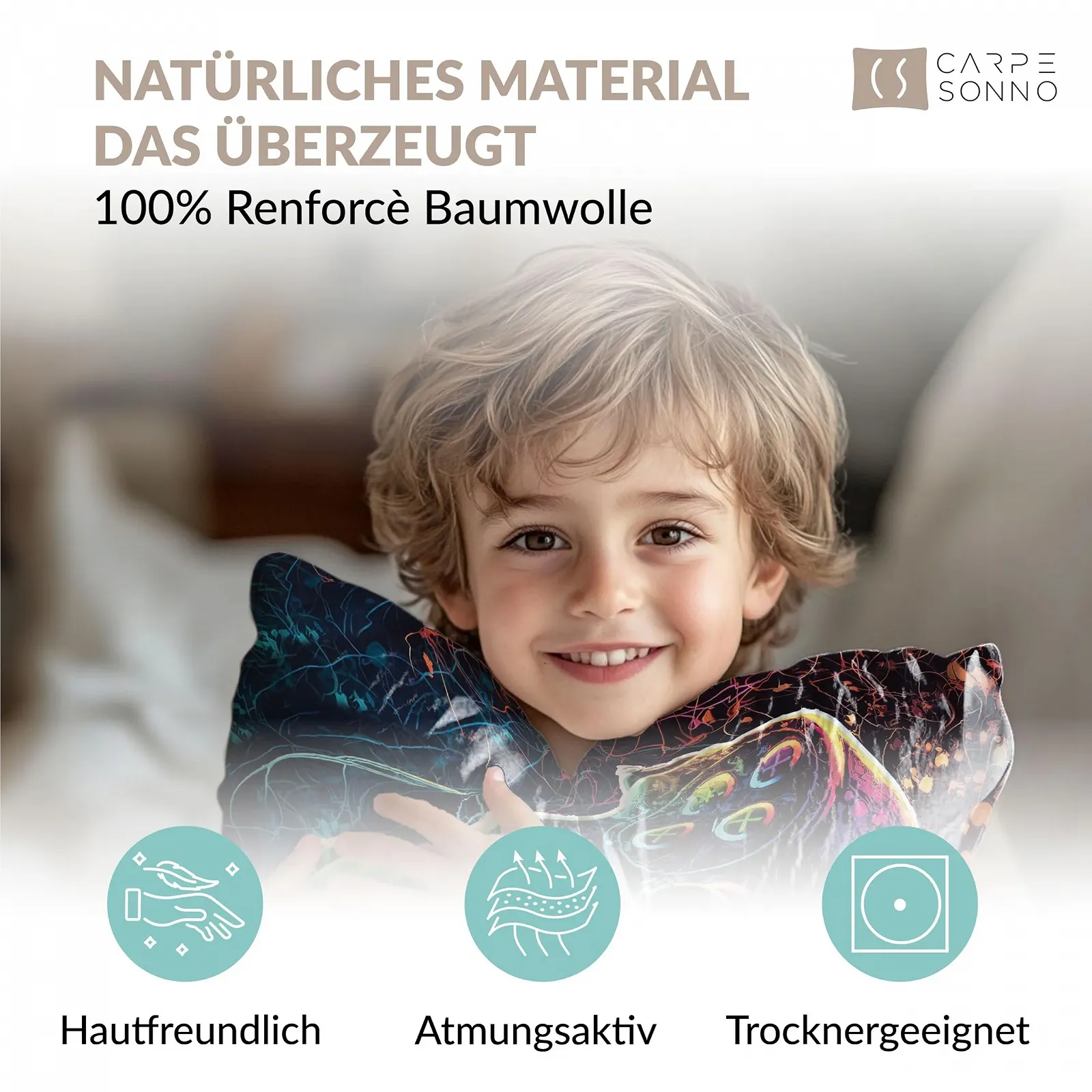 Детское постельное белье Carpe Sonno 135 x 200 см, игровой мотив, светящееся в темноте, фото №7 Детское постельное белье Carpe Sonno 135 x 200 см, игровой мотив, светящееся в темноте, фото №7