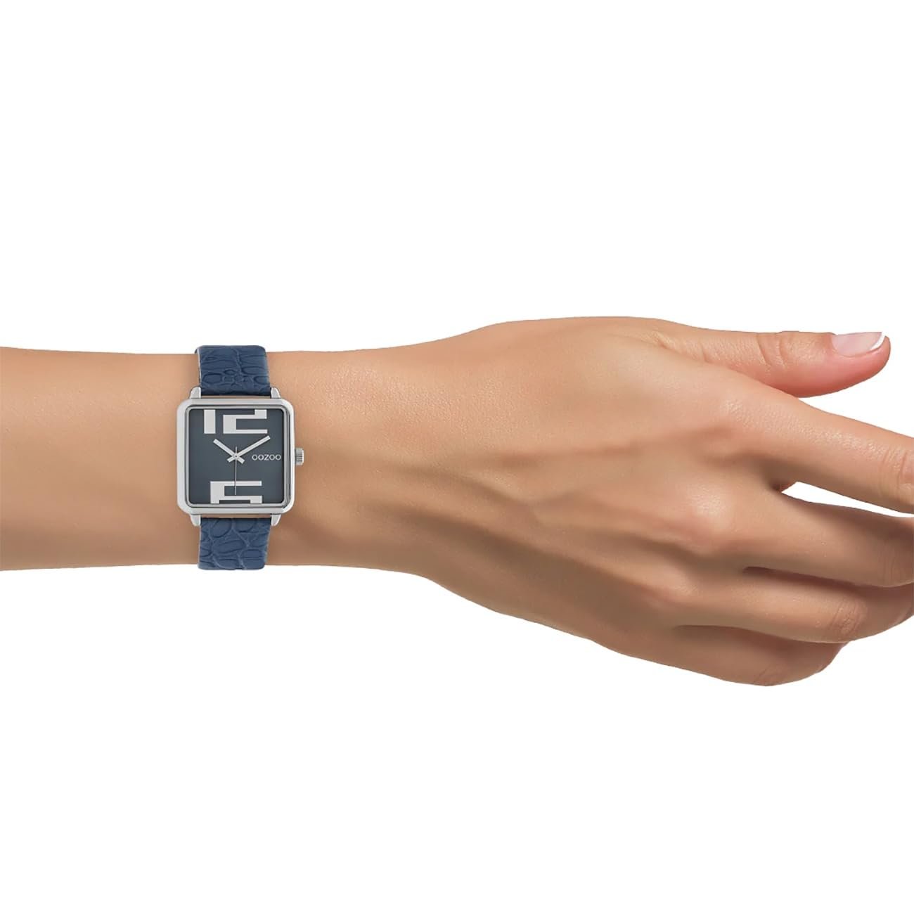 Часы Oozoo Квадратные Женские Ремешок Кожа 28 x 28 мм, фото №4