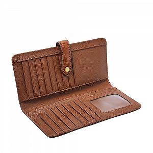 Кошелек Fossil Myra Casual, 20,3 см x 2 см x 10,7 см, коричневый, повседневный synthetic.ua - Фото 1