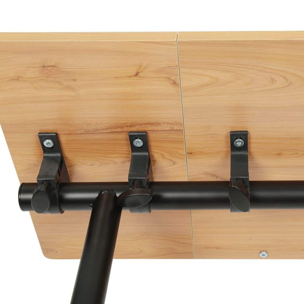 Мобильный Столик для ноутбука с регулировкой высоты 60 x 34.5 x 58-90 см (Цвет дерева), фото №7