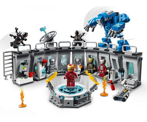 Конструктор LEGO Super Heroes Лаборатория Железного Человека 76125, фото №3 Конструктор LEGO Super Heroes Лаборатория Железного Человека 76125, фото №3