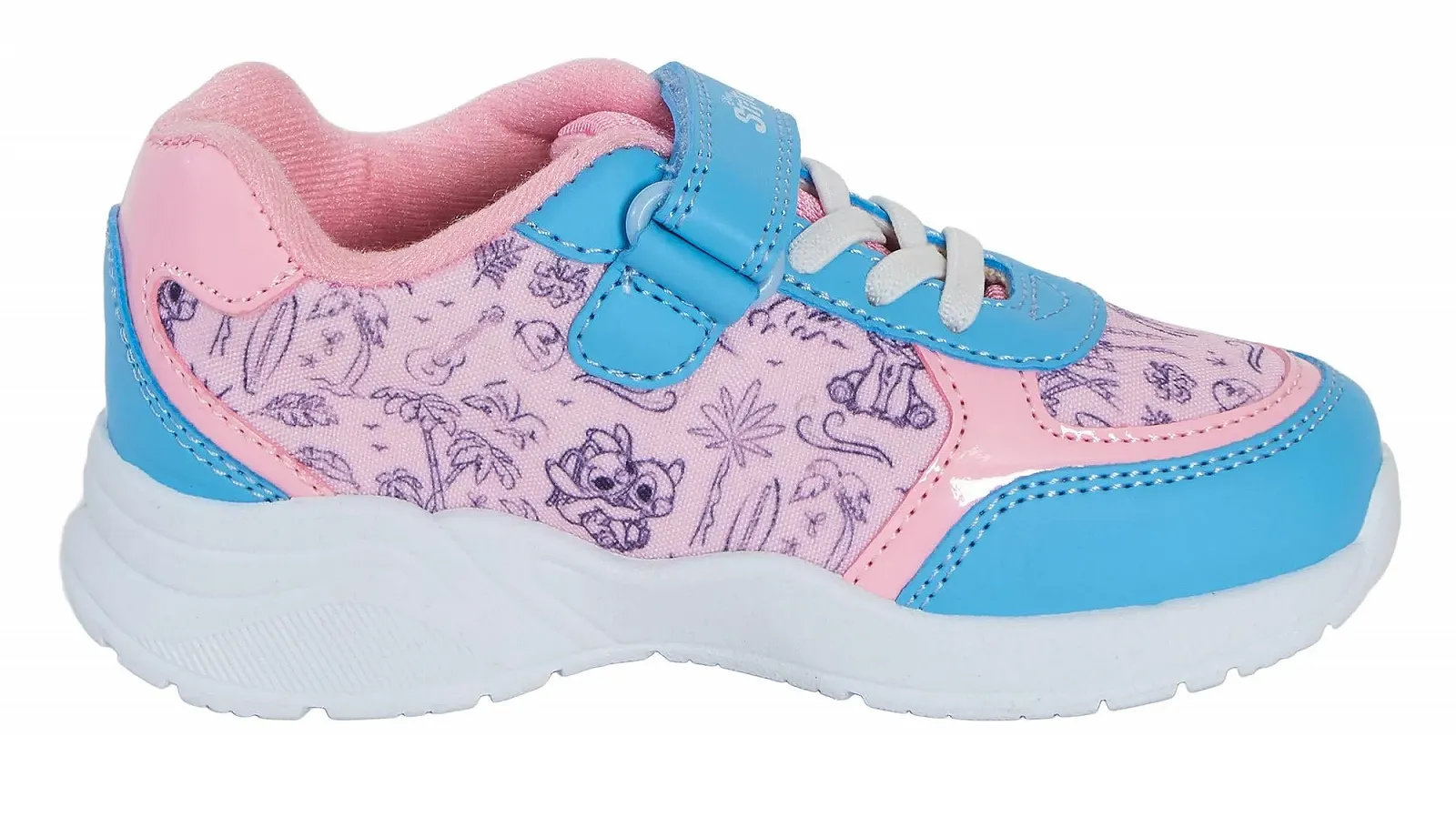 Кроссовки Disney Stitch для девочек Angel, повседневные, на липучках, для бега, спортивные, фото №4