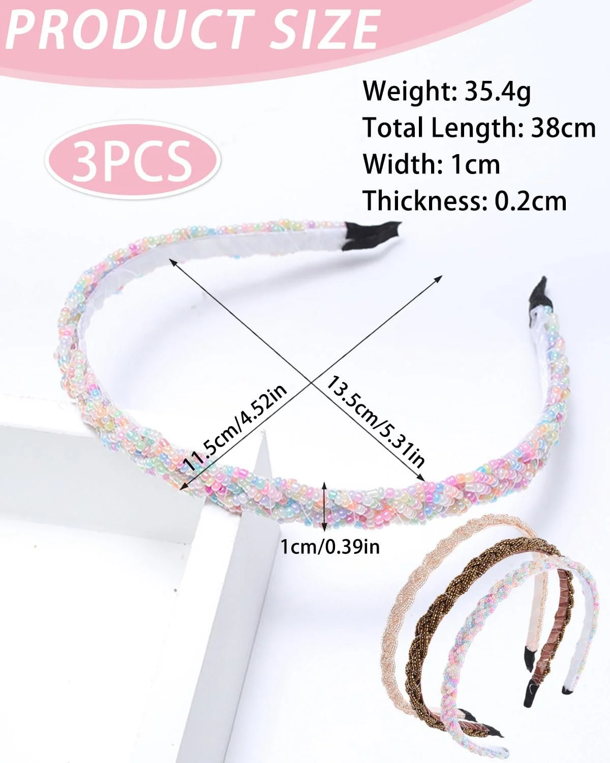 Обруч для волосся Reisperlen, фото №2