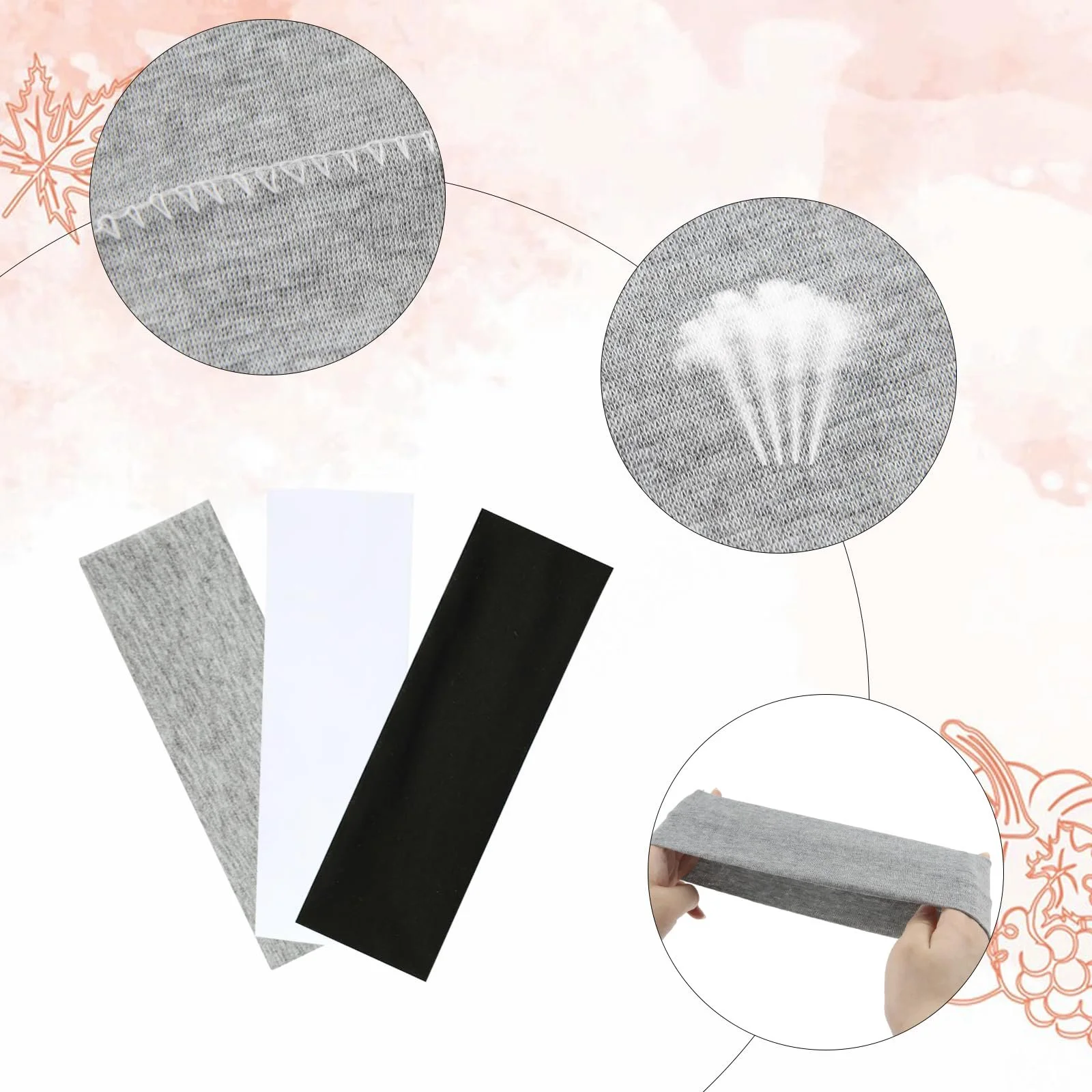 Набір пов'язок на голову для йоги, фото №3