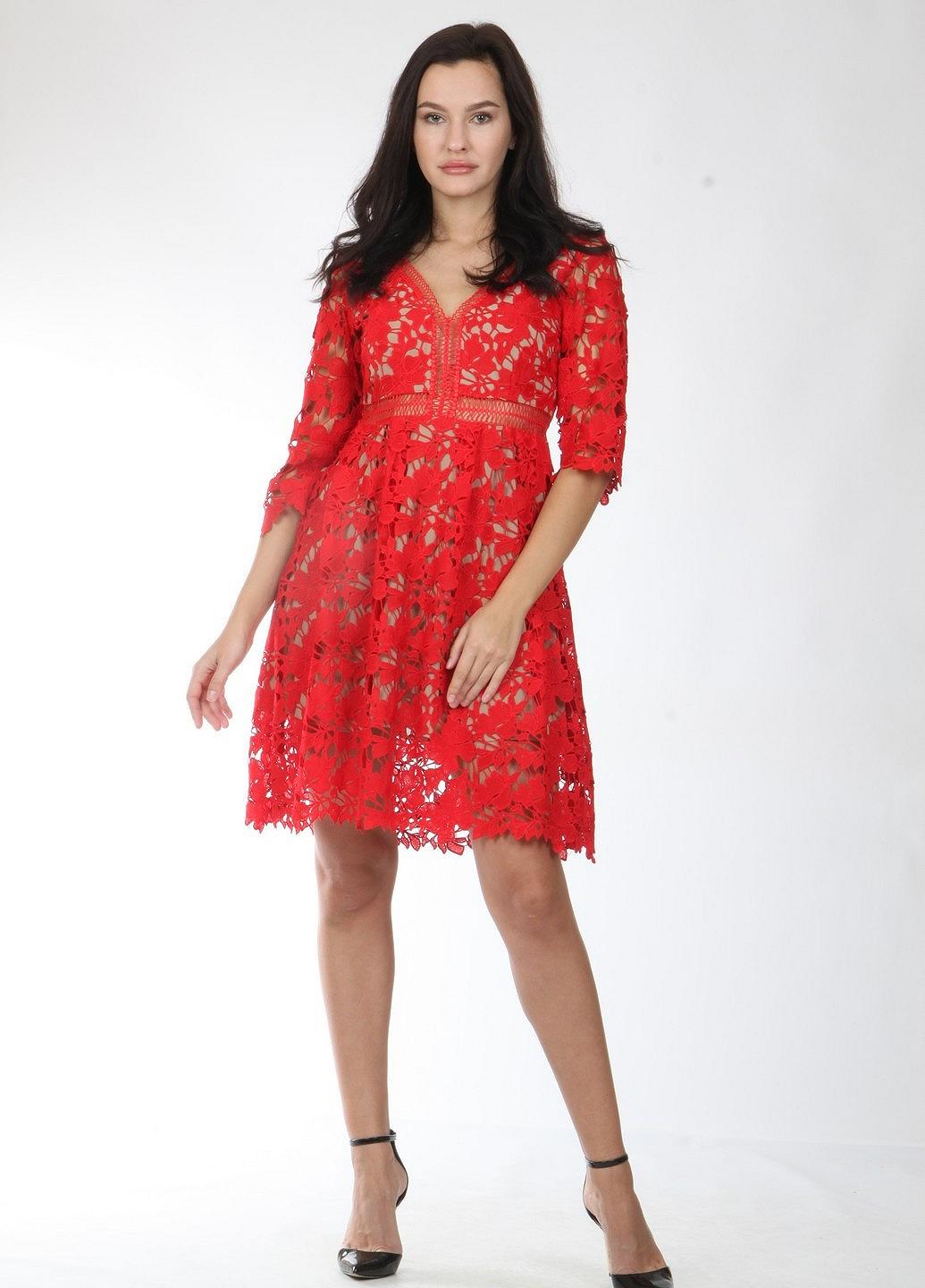 Платье MARMER S Красный (ND-17170-Red), фото №5