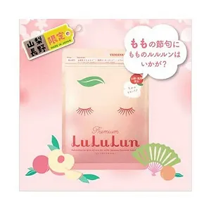 Тканинна маска LuLuLu Premium Yamanashi Peach, 7 шт - Фото 1