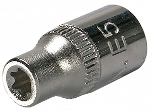 Торцева головка SW-STAHL 05465L 1/4 E-профіль E5 - Фото 1