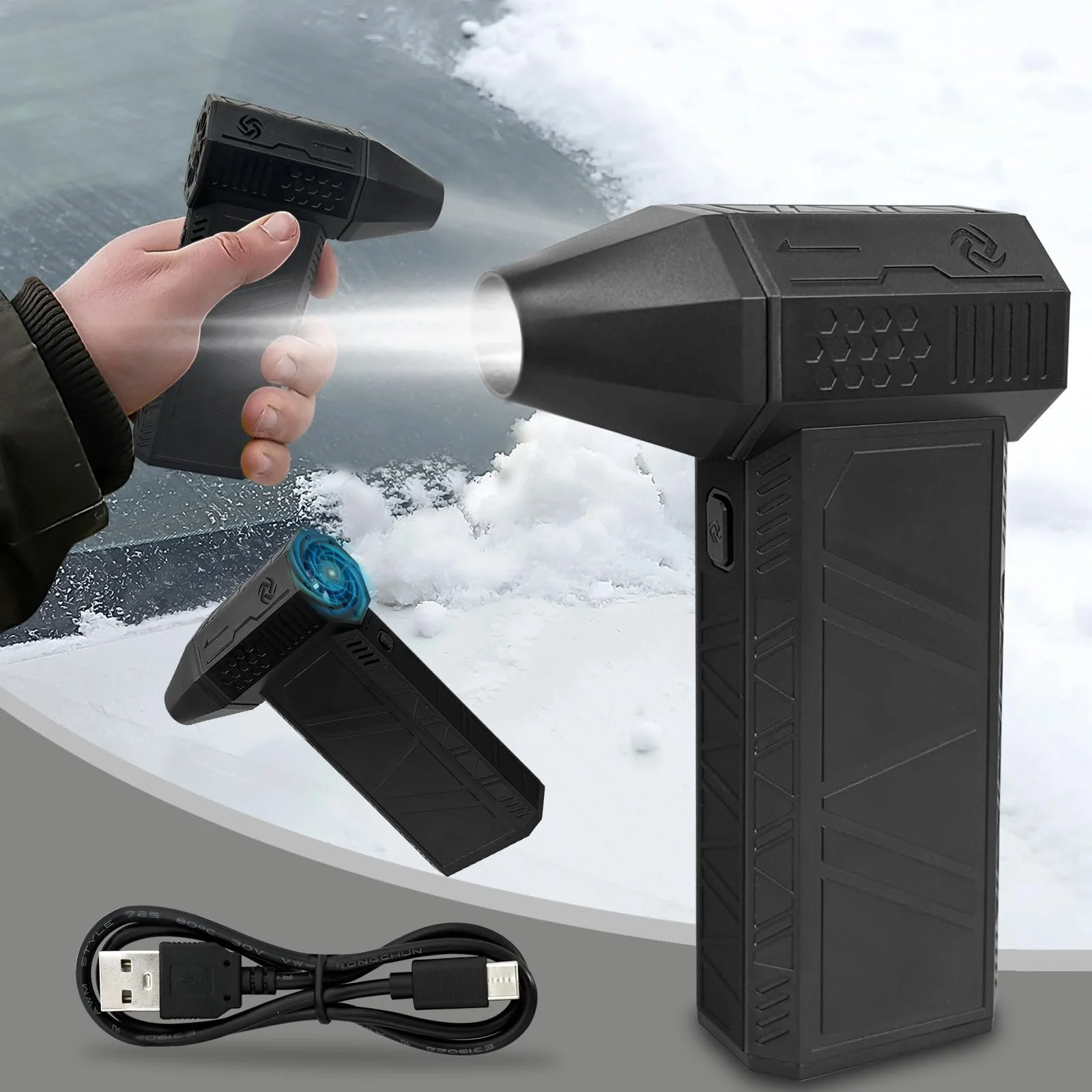 Очиститель сжатым воздухом JNBGTU X3 130000 RPM, фото №7