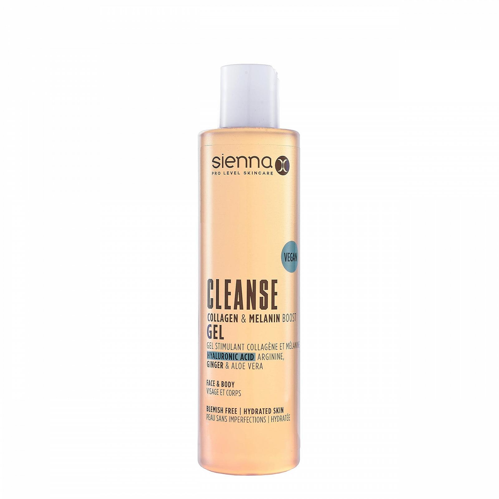 Гель для очищення тіла Sienna X Cleansing Gel Collagen and Melanin Boosting pH-збалансований, фото №1 Гель для очищення тіла Sienna X Cleansing Gel Collagen and Melanin Boosting pH-збалансований, фото №1