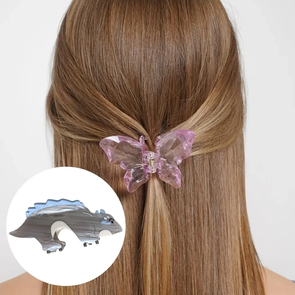 Заколка для волос Yjcnelcr Динозавр Аксессуары для волос для женщин и девочек, фото №4