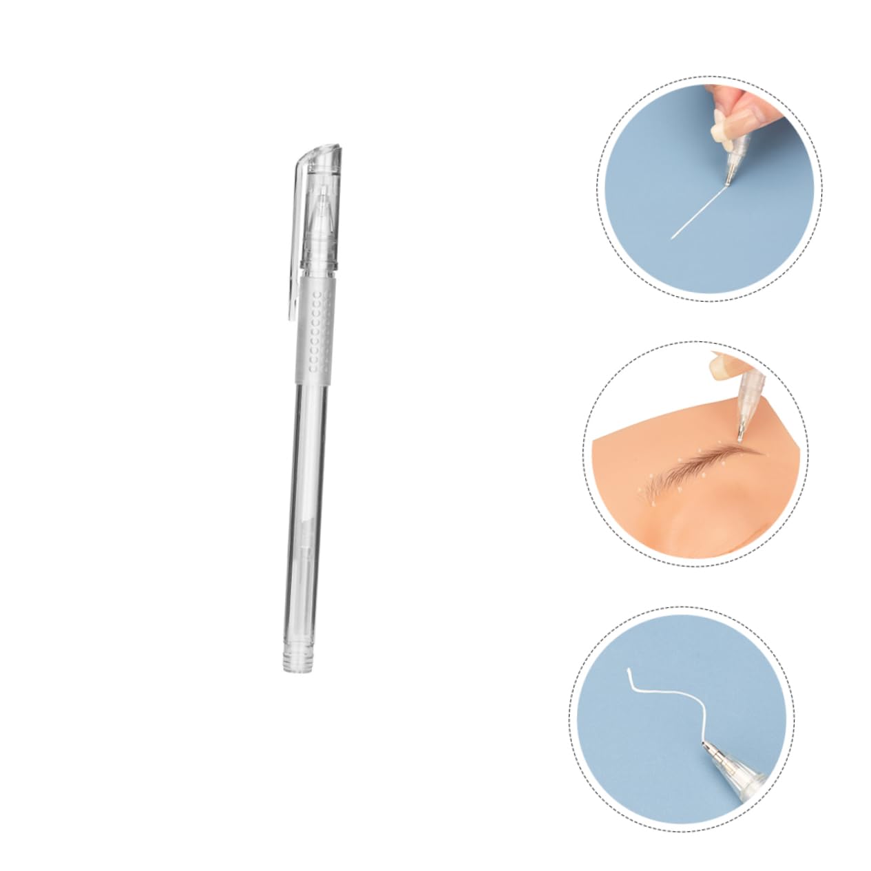 Маркер для бровей LALAFINA Белый, фото №3 Маркер для бровей LALAFINA Белый, фото №3