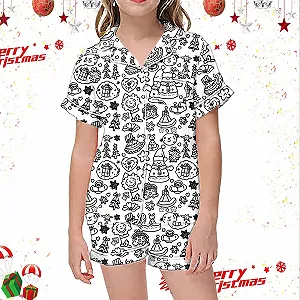 Детская пижама для раскрашивания DIY, костюм для досуга с ручной росписью, мультяшный принт, комплект для отдыха, домашняя одежда, белый, пижама для художественной покраски, зимний спальный комплект из двух частей цена на synthetic.ua - Фото 1 Детская пижама для раскрашивания DIY, костюм для досуга с ручной росписью, мультяшный принт, комплект для отдыха, домашняя одежда, белый, пижама для художественной покраски, зимний спальный комплект из двух частей synthetic.ua - Фото 1