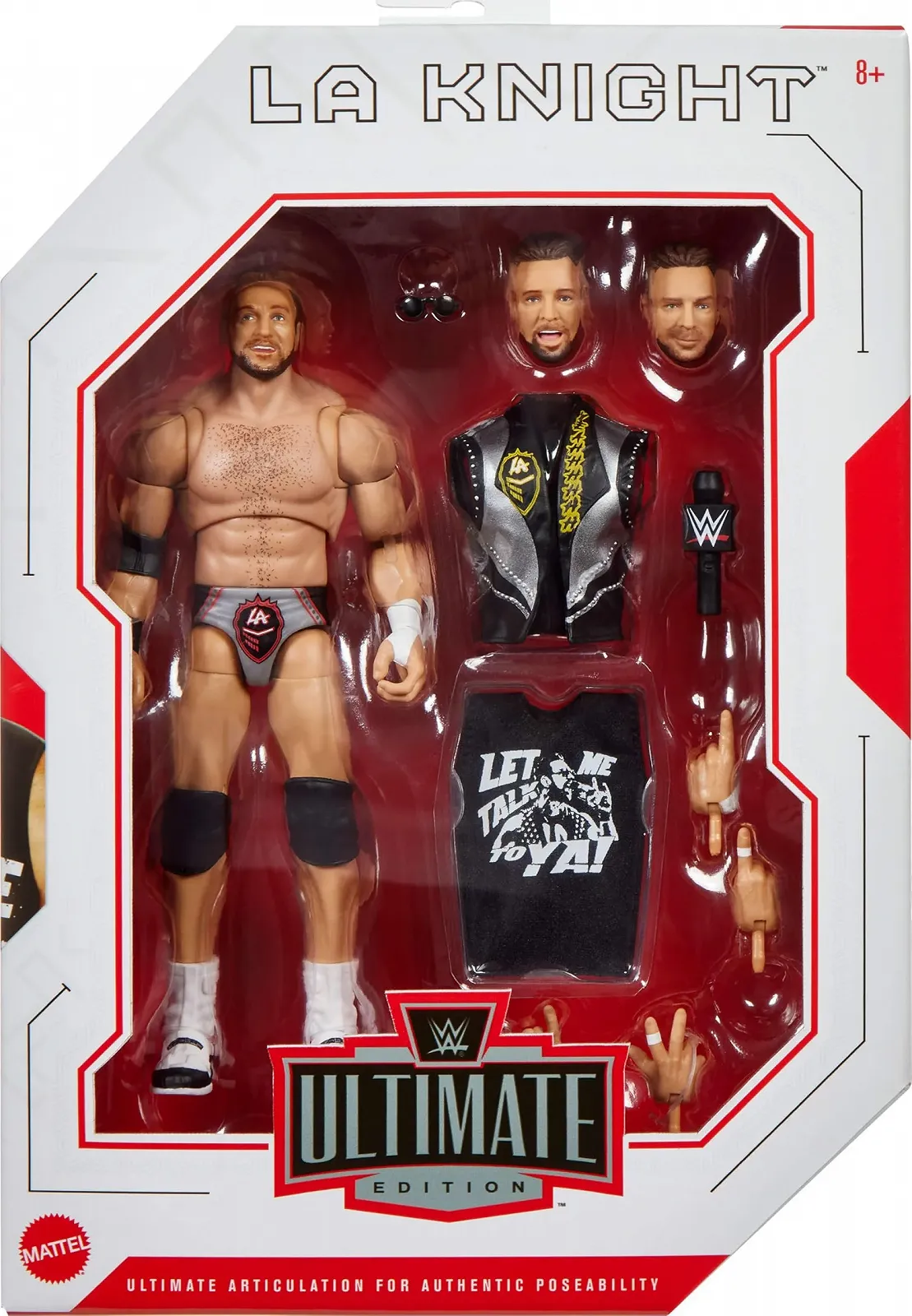 Екшн-фігурка Mattel WWE Ultimate Edition LA Knight 15 см, фото №2
