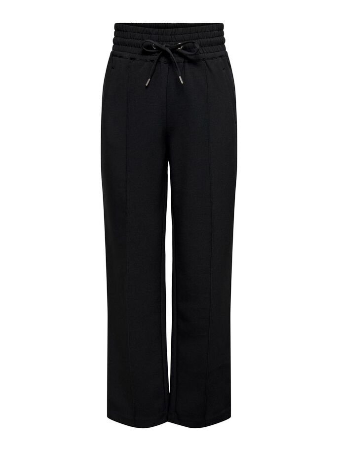 Штаны ONLY ONLMARIYA X-HW STRAIGHT PULL-UP PNT 15243732 Черные XS, фото №1