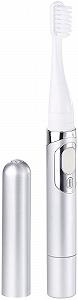 Електрична звукова зубна щітка newgen medicals USB Battery Travel 28,000 RPM IPX7 Срібляста - Фото 1