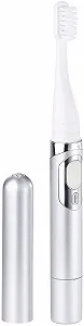 Електрична звукова зубна щітка newgen medicals USB Battery Travel 28,000 RPM IPX7 Срібляста - Фото 1