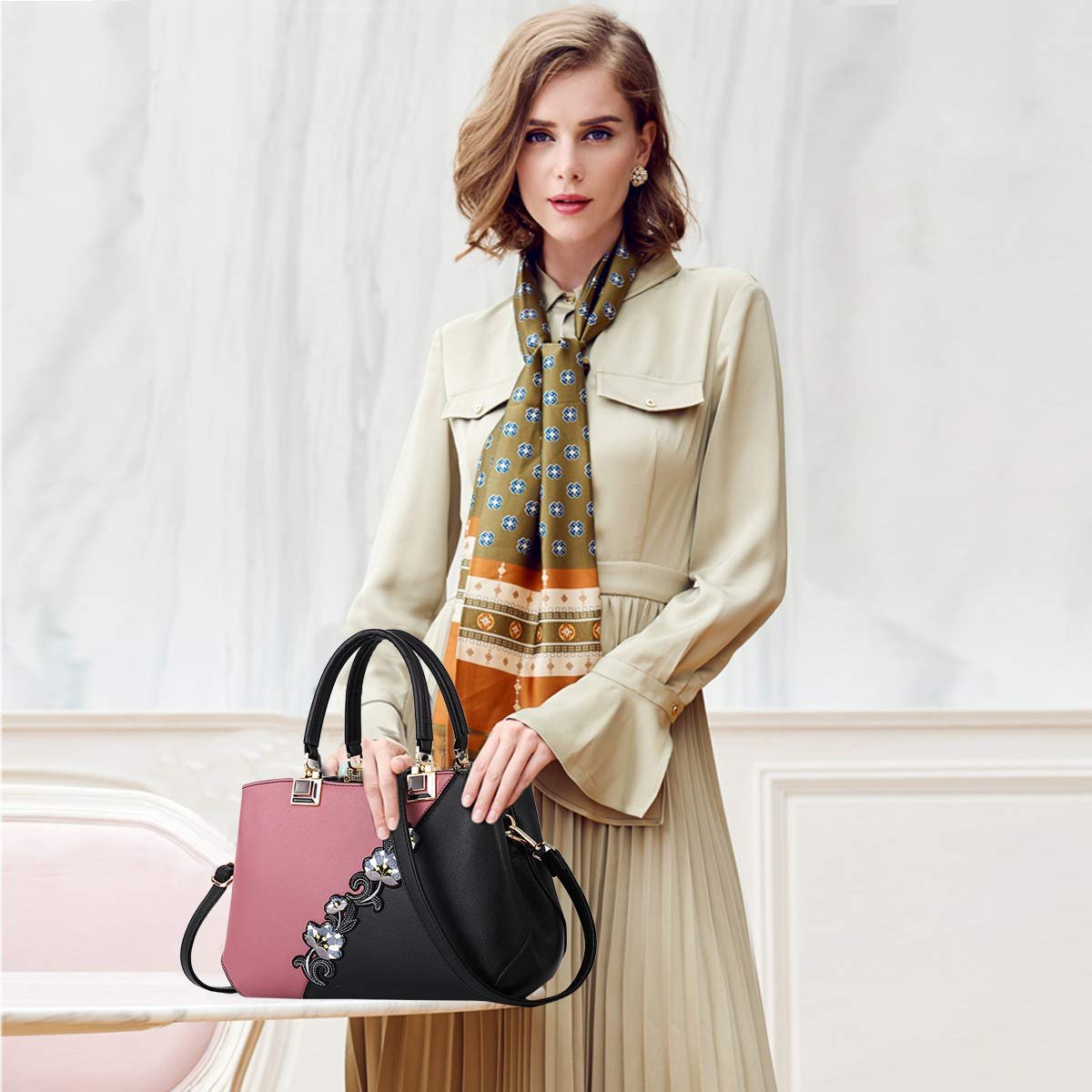 Сумка Nicole & Doris Тот Жіноча 30 x 22 x 14 см, фото №2