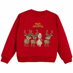 Різдвяний світшот для малюків дівчаток і хлопчиків - Фото 1