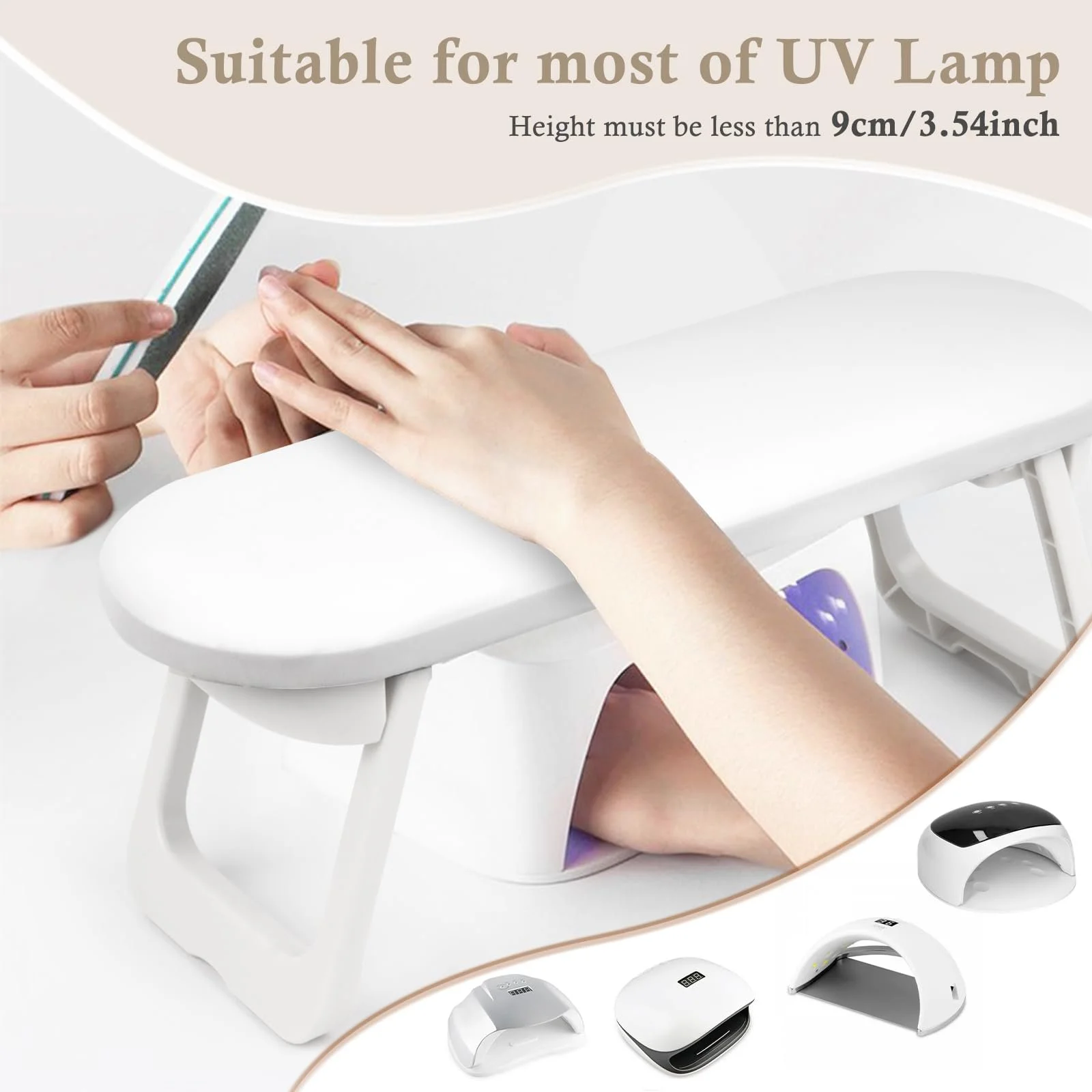 Підставка для рук манікюрна Біла, фото №5 Підставка для рук манікюрна Біла, фото №5