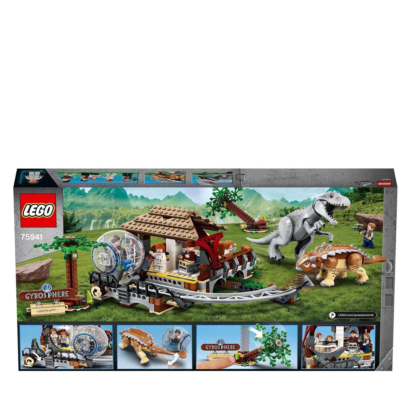Конструктор Lego Jurassic World 75941 Індомінус Рекс проти Анкілозавра Гіросфера, фото №8 Конструктор Lego Jurassic World 75941 Індомінус Рекс проти Анкілозавра Гіросфера, фото №8