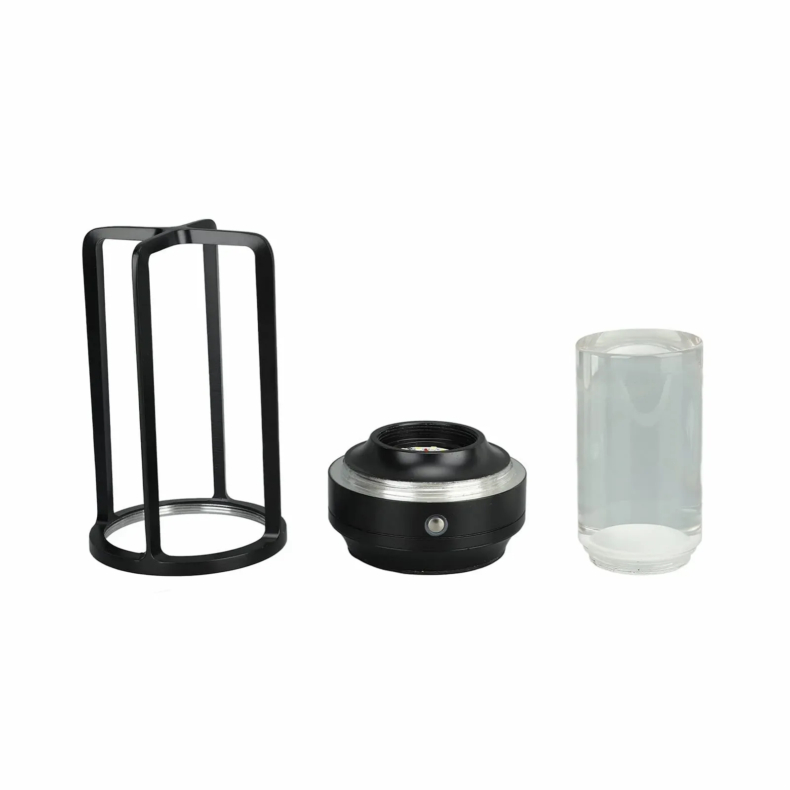 Настільна лампа YWBL-WH LED Бездротова Димерна 2000 mAh USB-C Чорний, фото №5