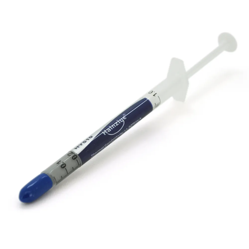 Паста термопровідна HY-510 0.5g, шприц Grey 1,93W / m-K <0.225  C-in² W 30 300 OEM Q50, фото №1