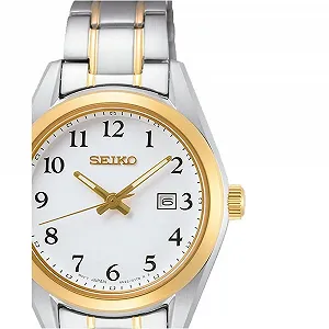 Годинник Seiko Кварцовий з нержавіючої сталі з браслетом з нержавіючої сталі SUR466P1 synthetic.ua - Фото 1
