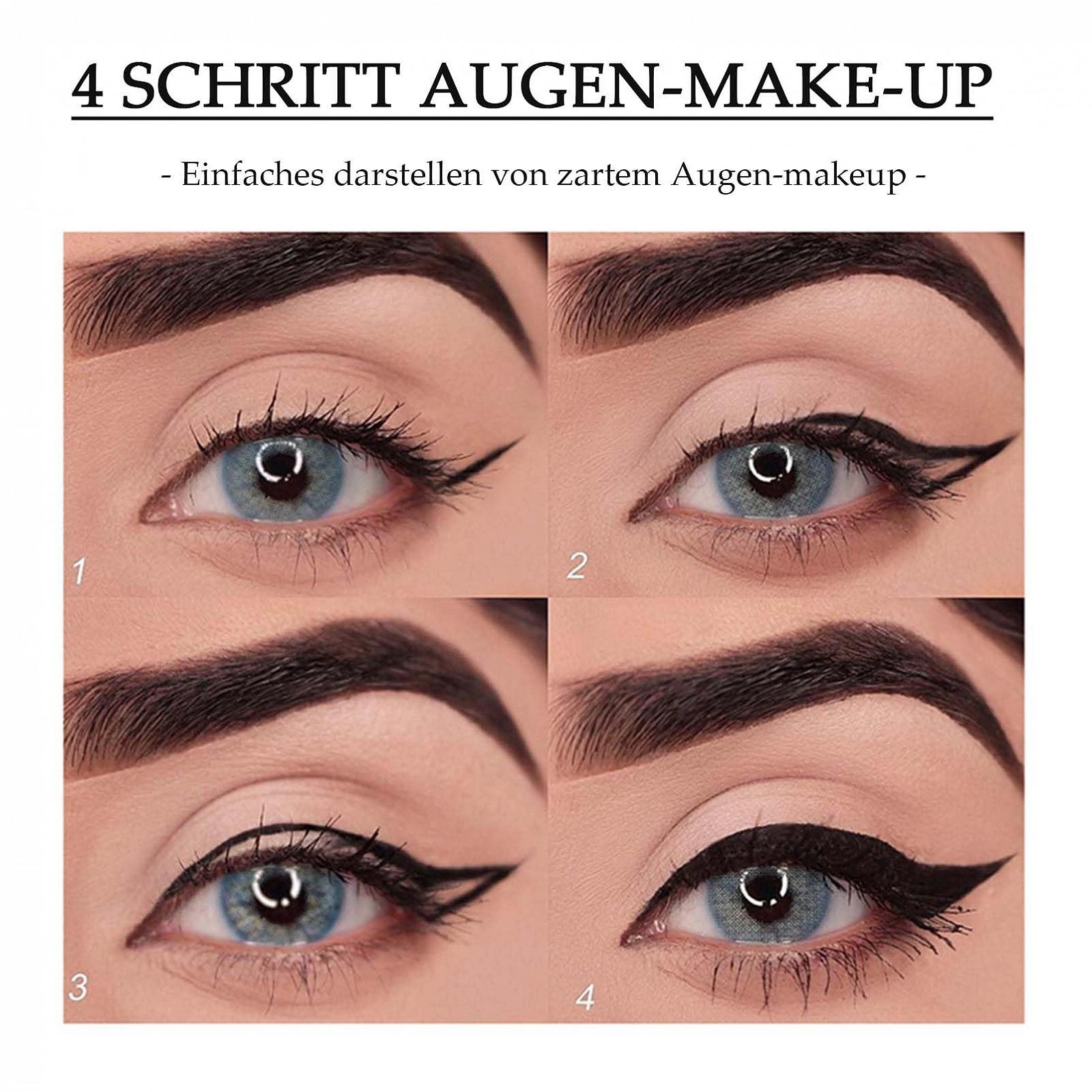 Олівець EONFAVE Waterproof, Smudge-proof Gel Matte (Чорний), фото №6