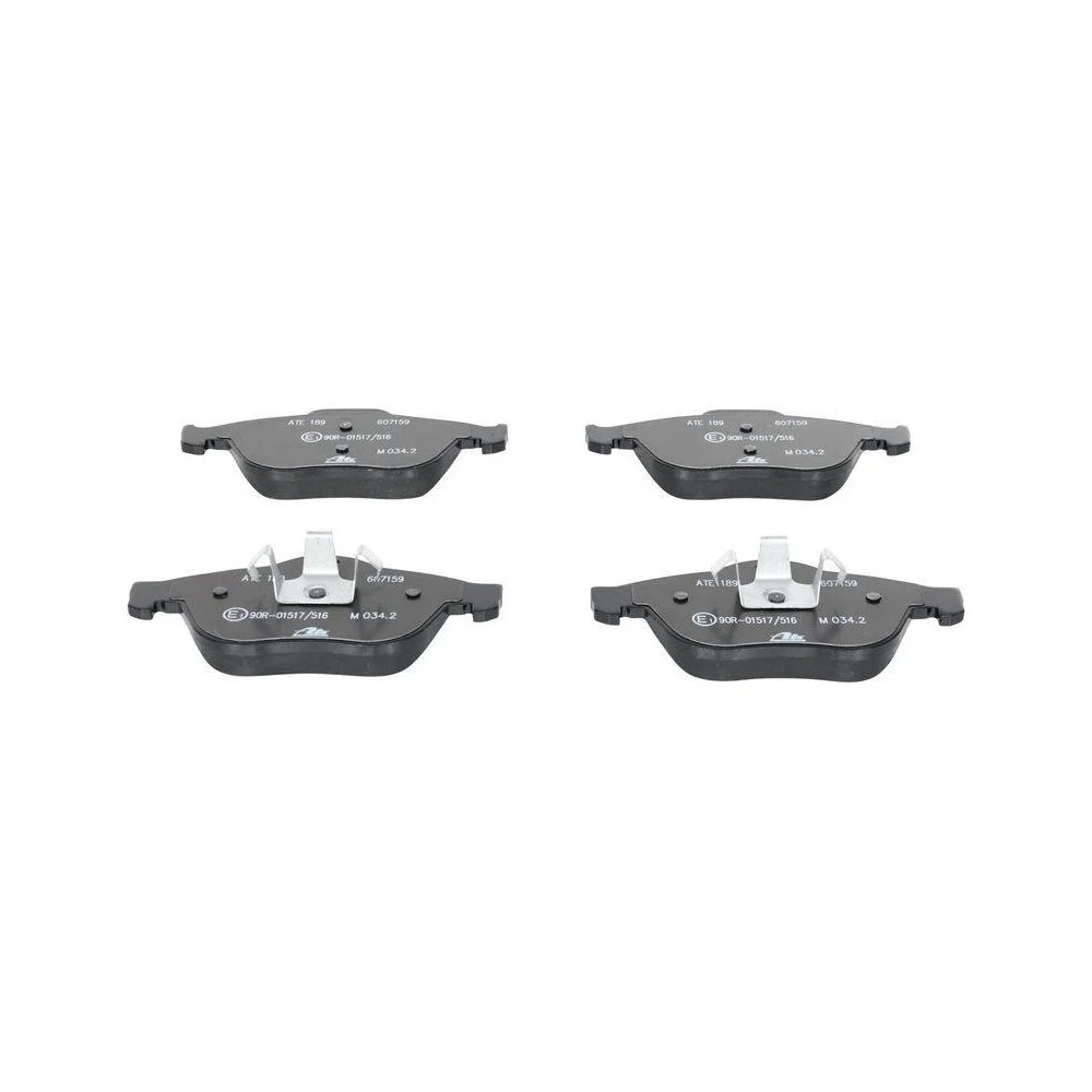 Комплект гальмівних колодок, дискове гальмо ATE 13.0460-7159.2 для RENAULT, передня вісь, фото №1 Комплект гальмівних колодок, дискове гальмо ATE 13.0460-7159.2 для RENAULT, передня вісь, фото №1